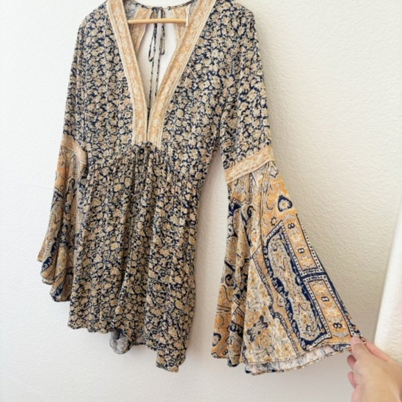 Free People Once Upon a Summertime romper Size Small - Picture 4 of 13